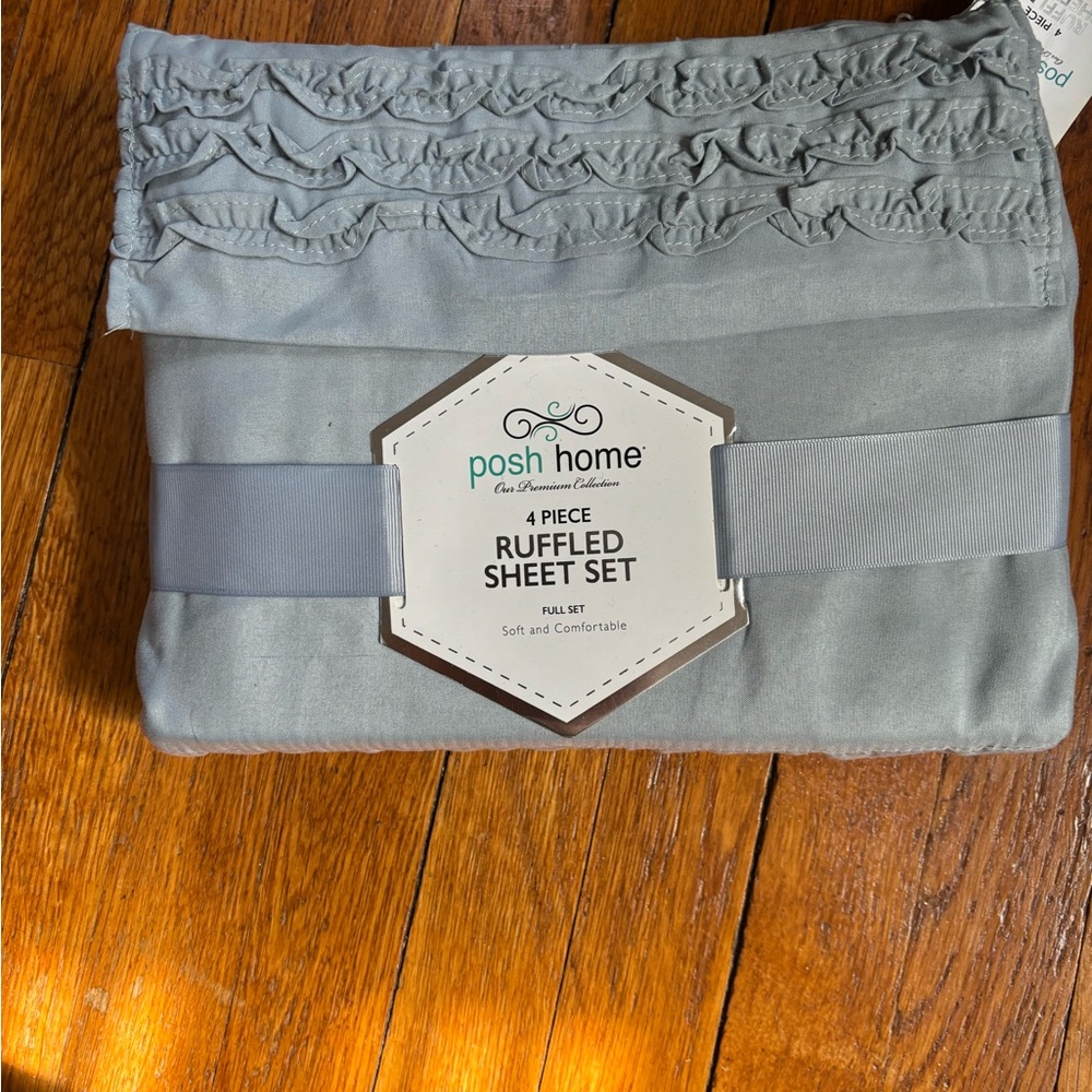 Pull home full size 4 pcs bedding sheet ,